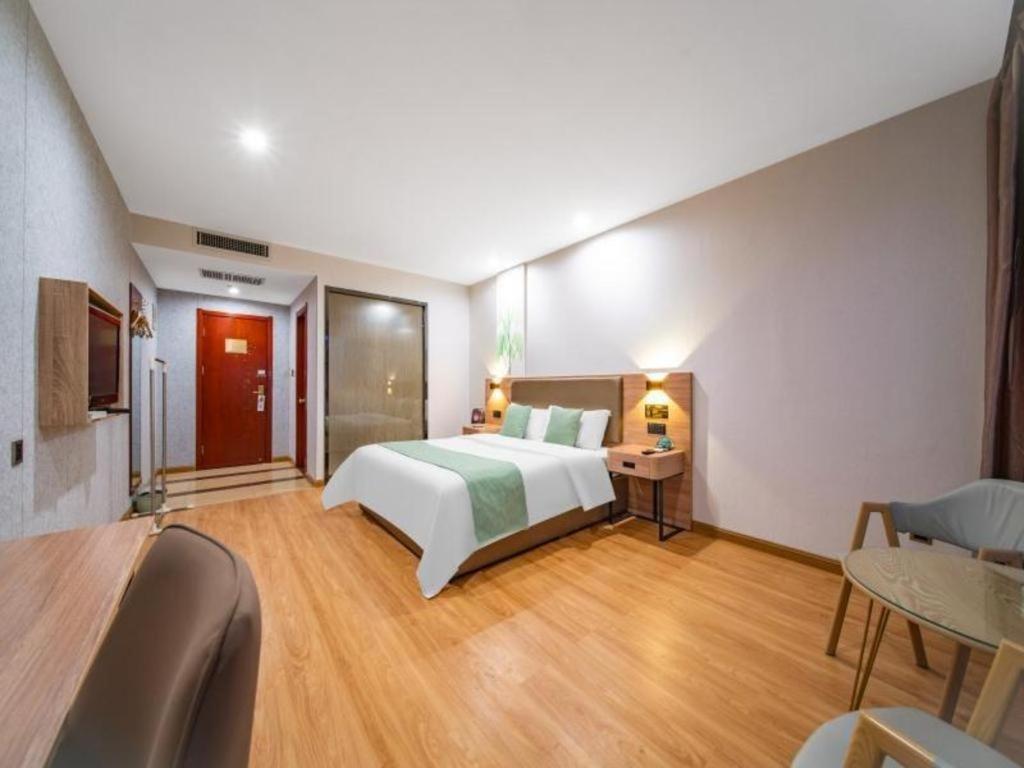 Greentree Inn Jining Yanzhou Jiuzhou Fangyuan Business Hotel Екстериор снимка