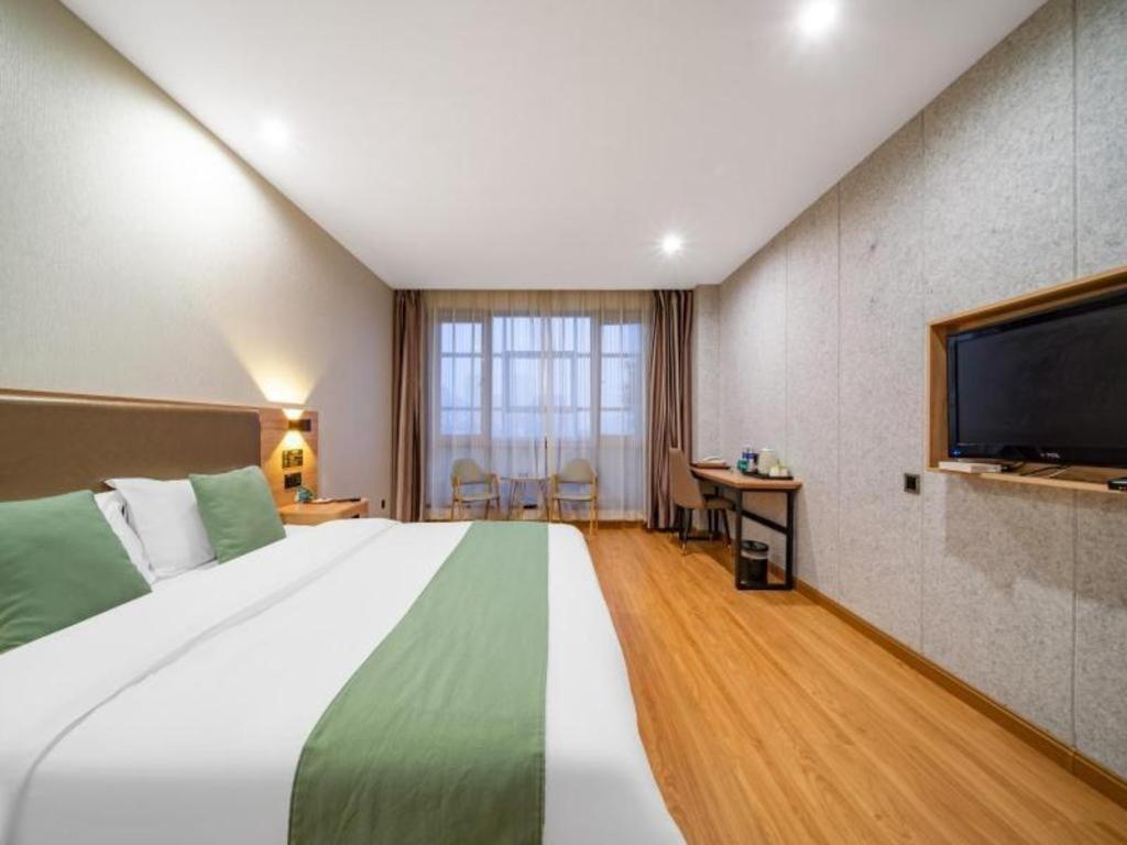 Greentree Inn Jining Yanzhou Jiuzhou Fangyuan Business Hotel Екстериор снимка