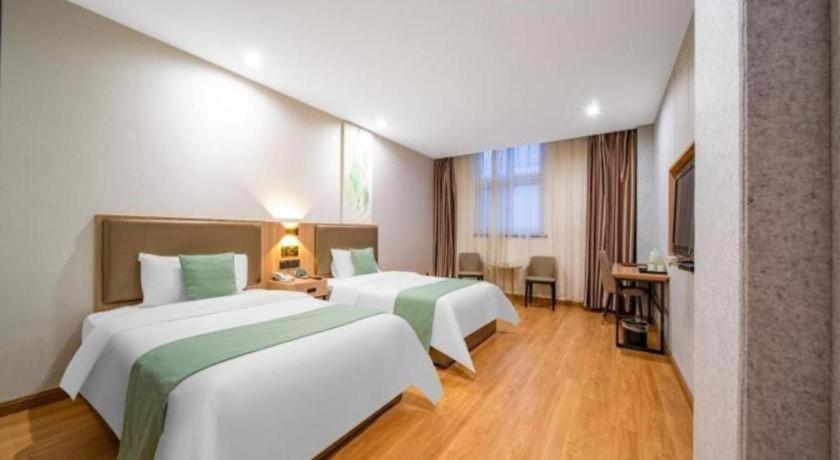 Greentree Inn Jining Yanzhou Jiuzhou Fangyuan Business Hotel Екстериор снимка