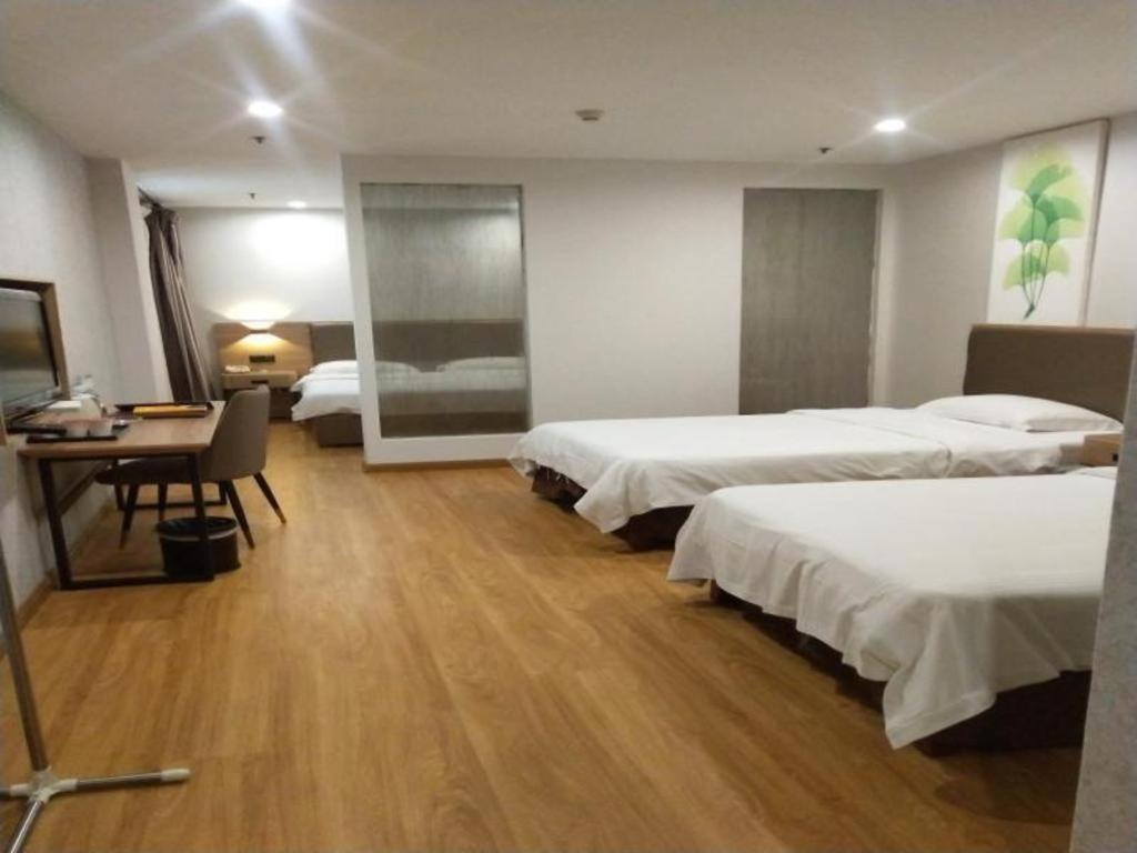 Greentree Inn Jining Yanzhou Jiuzhou Fangyuan Business Hotel Екстериор снимка