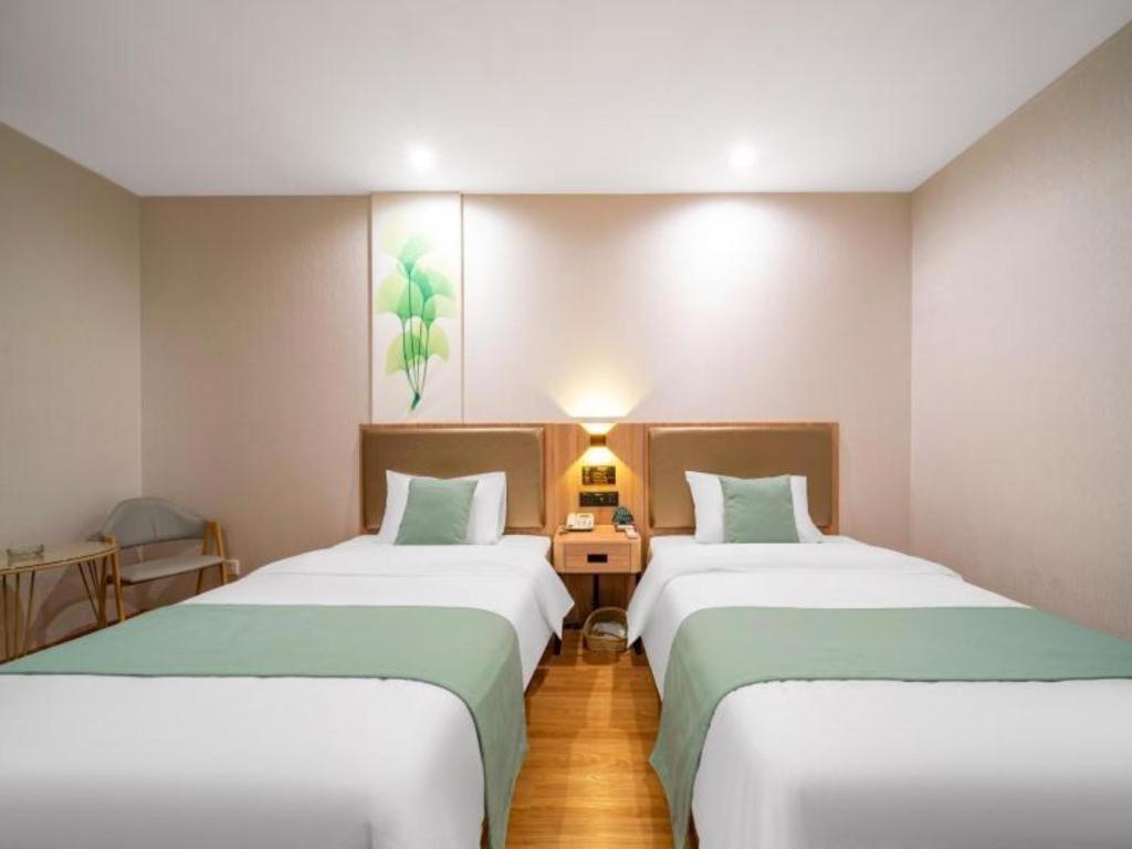 Greentree Inn Jining Yanzhou Jiuzhou Fangyuan Business Hotel Екстериор снимка