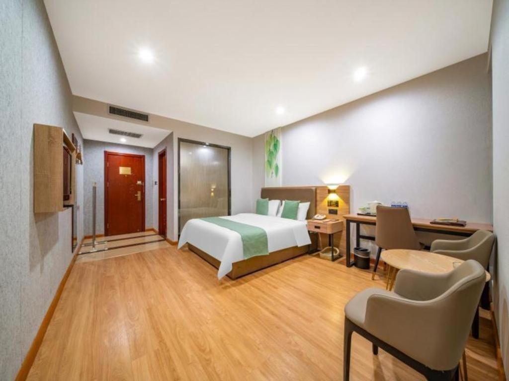 Greentree Inn Jining Yanzhou Jiuzhou Fangyuan Business Hotel Екстериор снимка