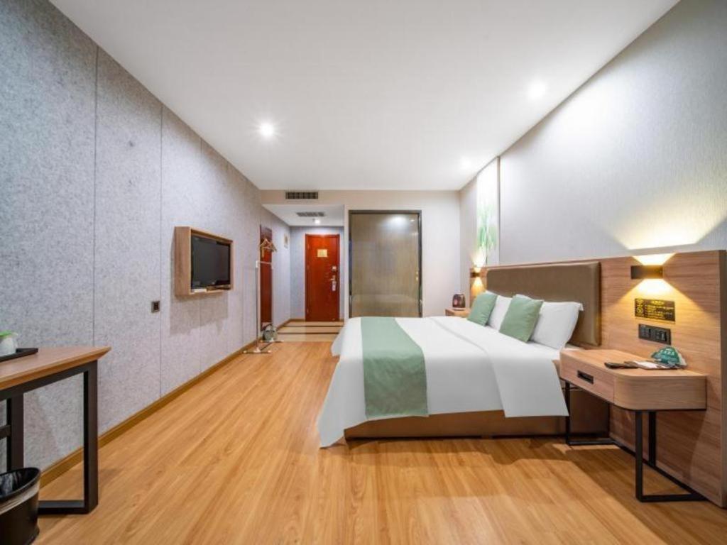 Greentree Inn Jining Yanzhou Jiuzhou Fangyuan Business Hotel Екстериор снимка