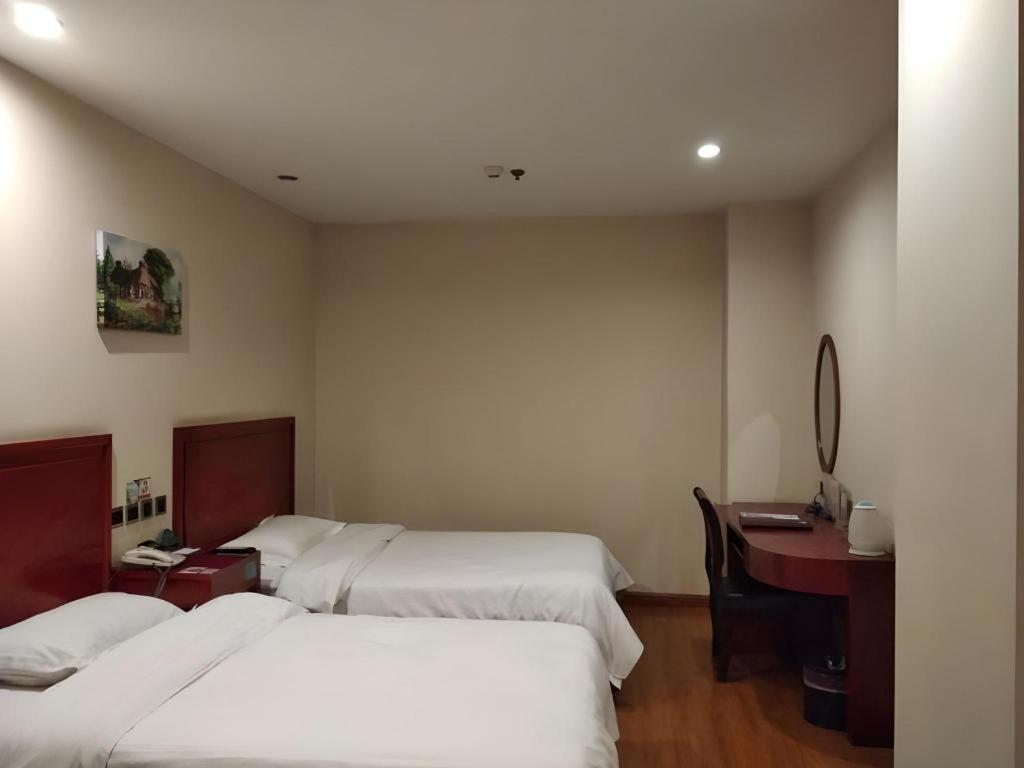 Greentree Inn Jining Yanzhou Jiuzhou Fangyuan Business Hotel Екстериор снимка