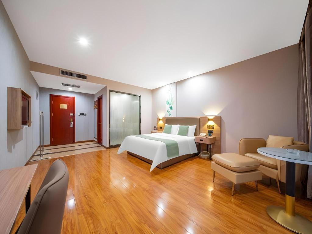 Greentree Inn Jining Yanzhou Jiuzhou Fangyuan Business Hotel Екстериор снимка