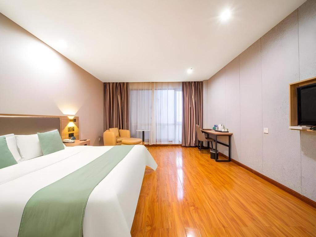 Greentree Inn Jining Yanzhou Jiuzhou Fangyuan Business Hotel Екстериор снимка