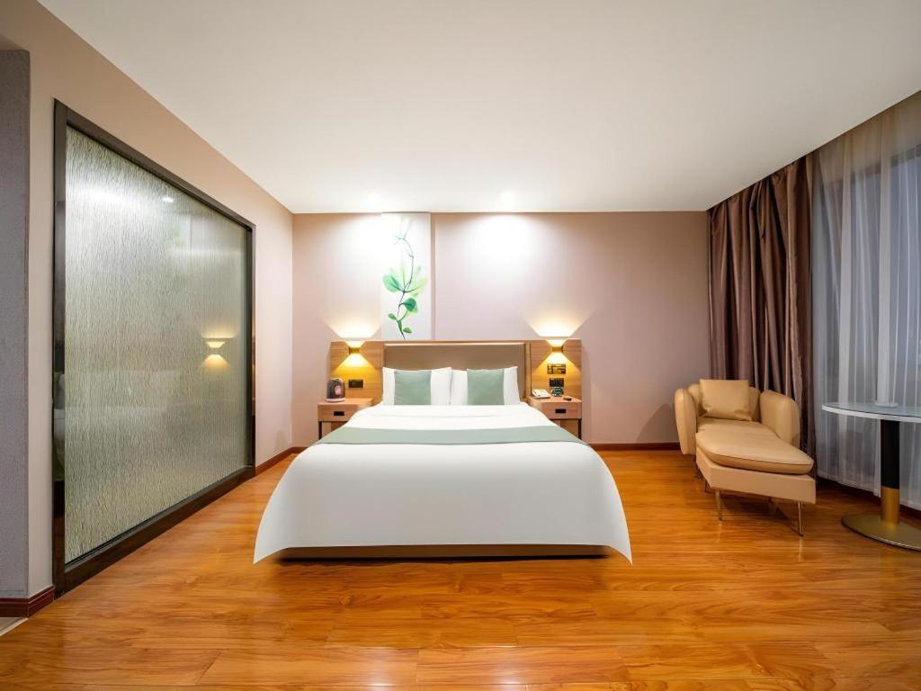 Greentree Inn Jining Yanzhou Jiuzhou Fangyuan Business Hotel Екстериор снимка