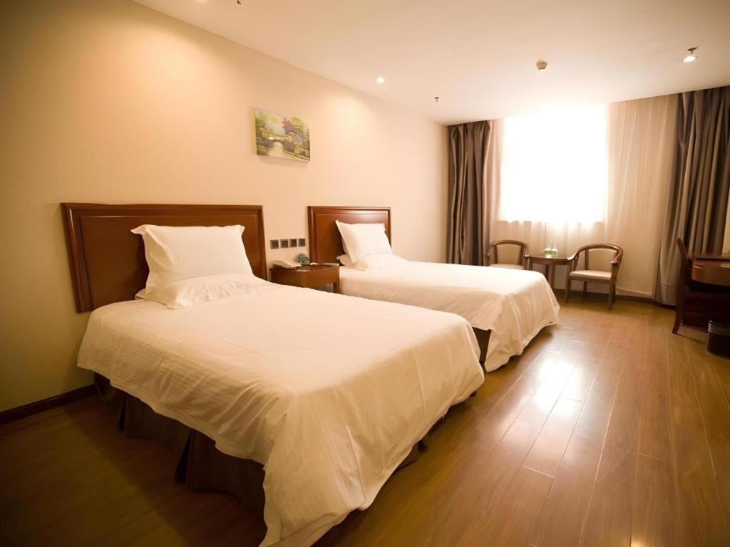 Greentree Inn Jining Yanzhou Jiuzhou Fangyuan Business Hotel Екстериор снимка